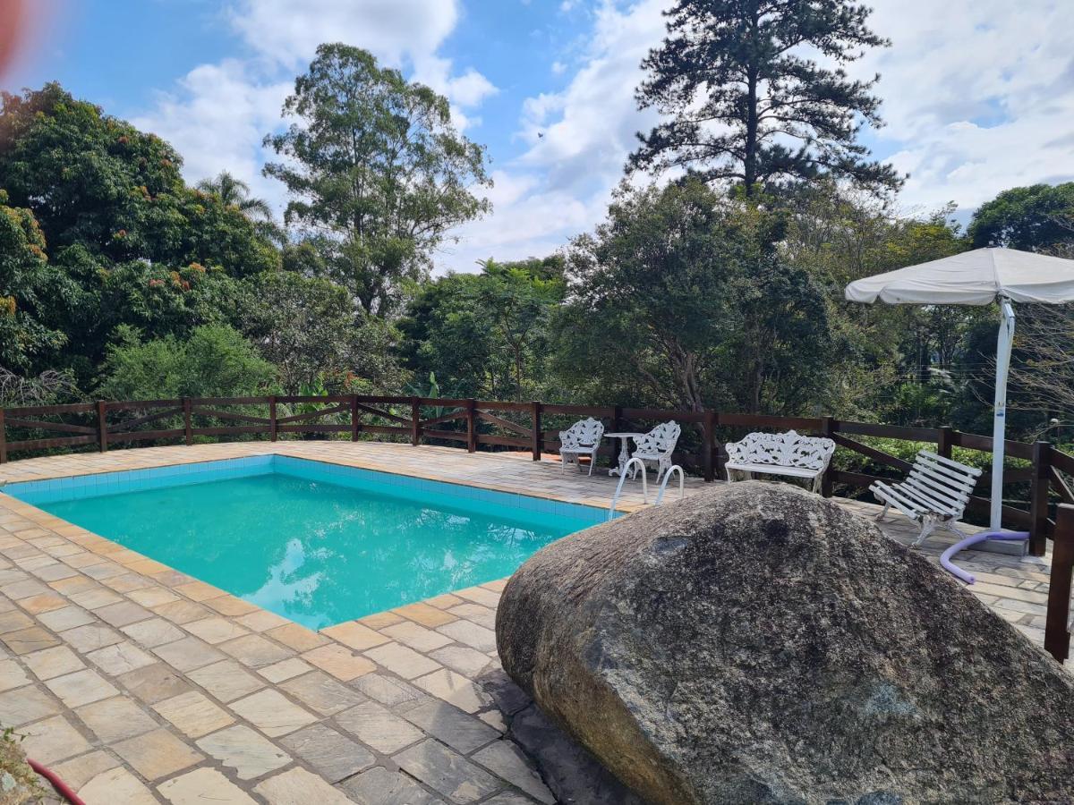 Chacara Mata Fria Com Piscina Aquecida Villa Mairipora Bagian luar foto